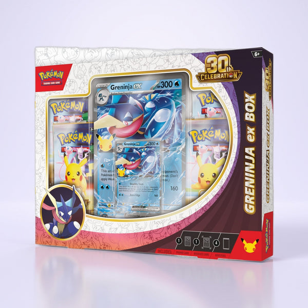 Pokémon TCG: 30th Celebration Pokémon ex Box — Greninja ex