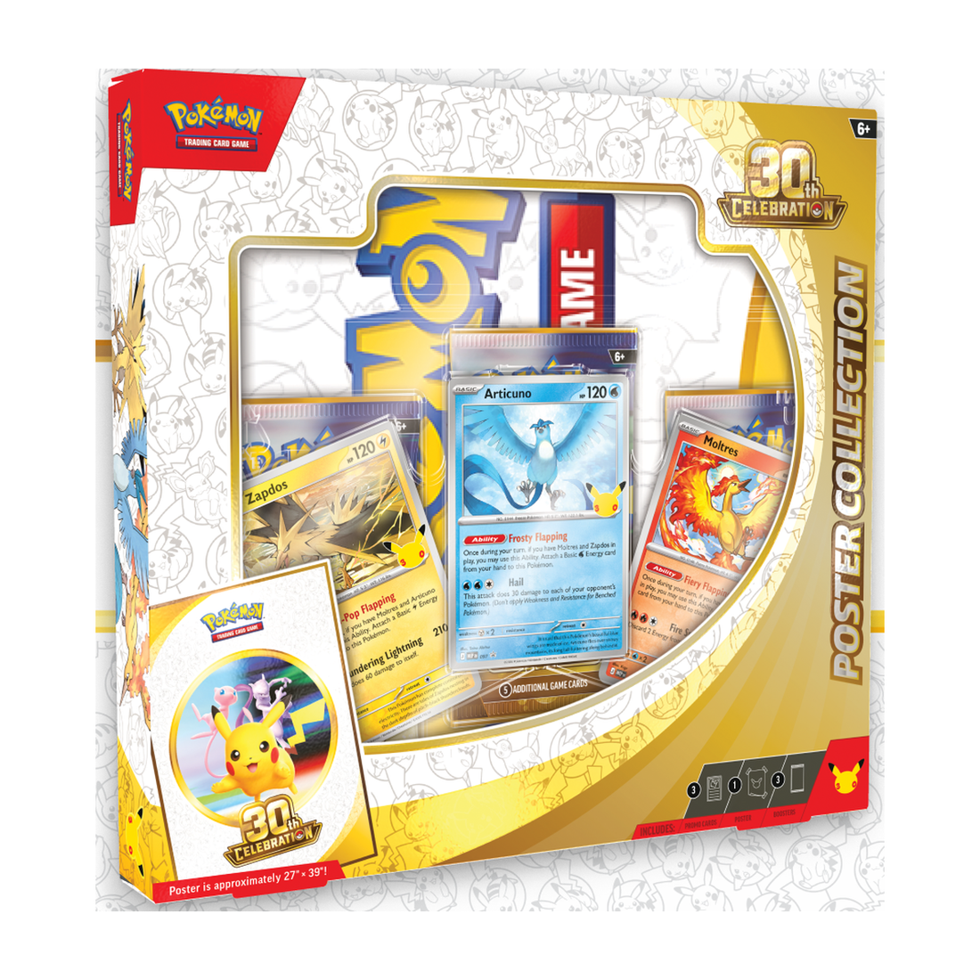 Pokémon TCG: 30th Celebration Poster Collection (Engelstalig)